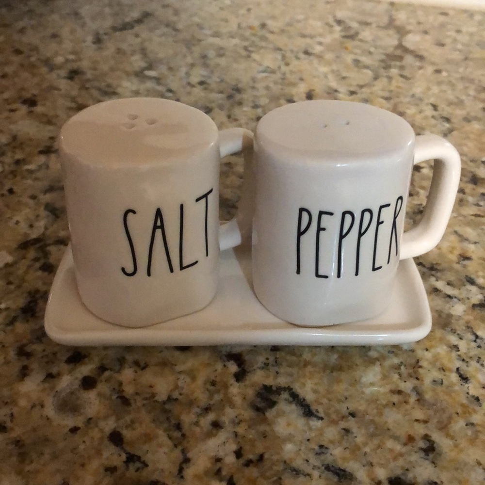 Rae Dunn Salt + Pepper Shakers